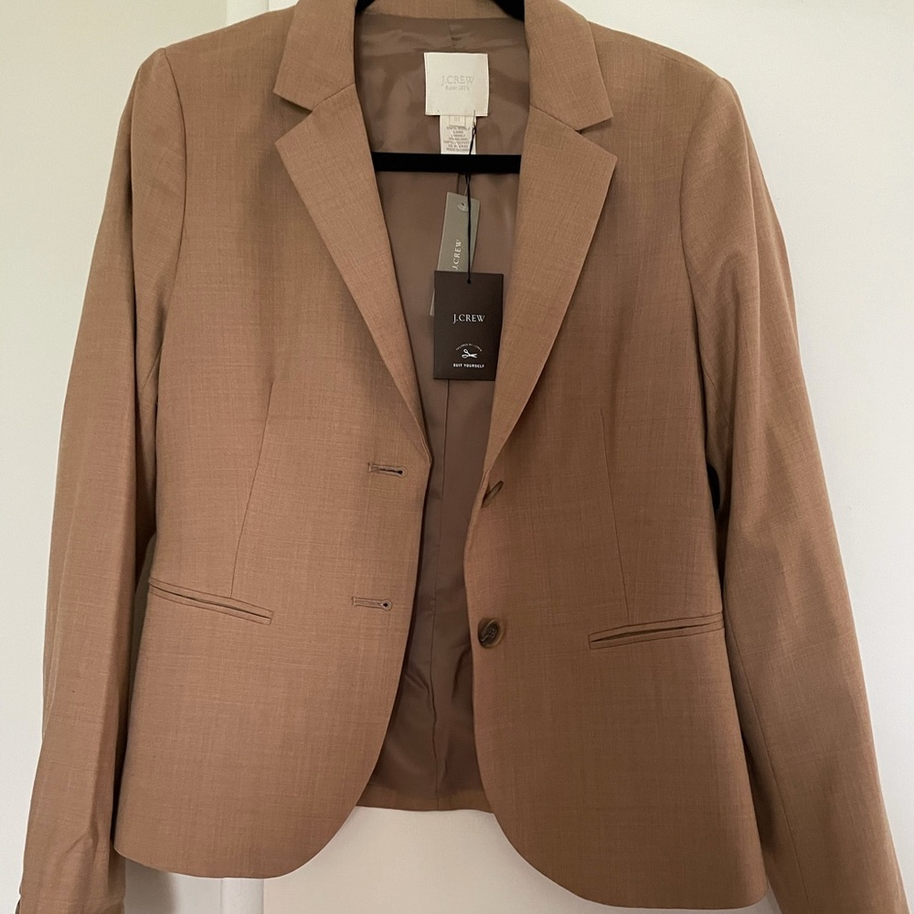 J crew tan Blazer